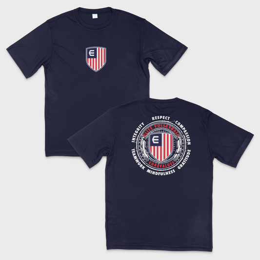 Elite Sports Performance Core Values Shirt Navy
