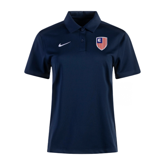 Elite Sports Navy Nike Dry Fit Polo Women's