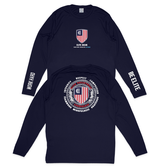 Elite Sports Sports Performance Long Sleeve Elite Mom Navy